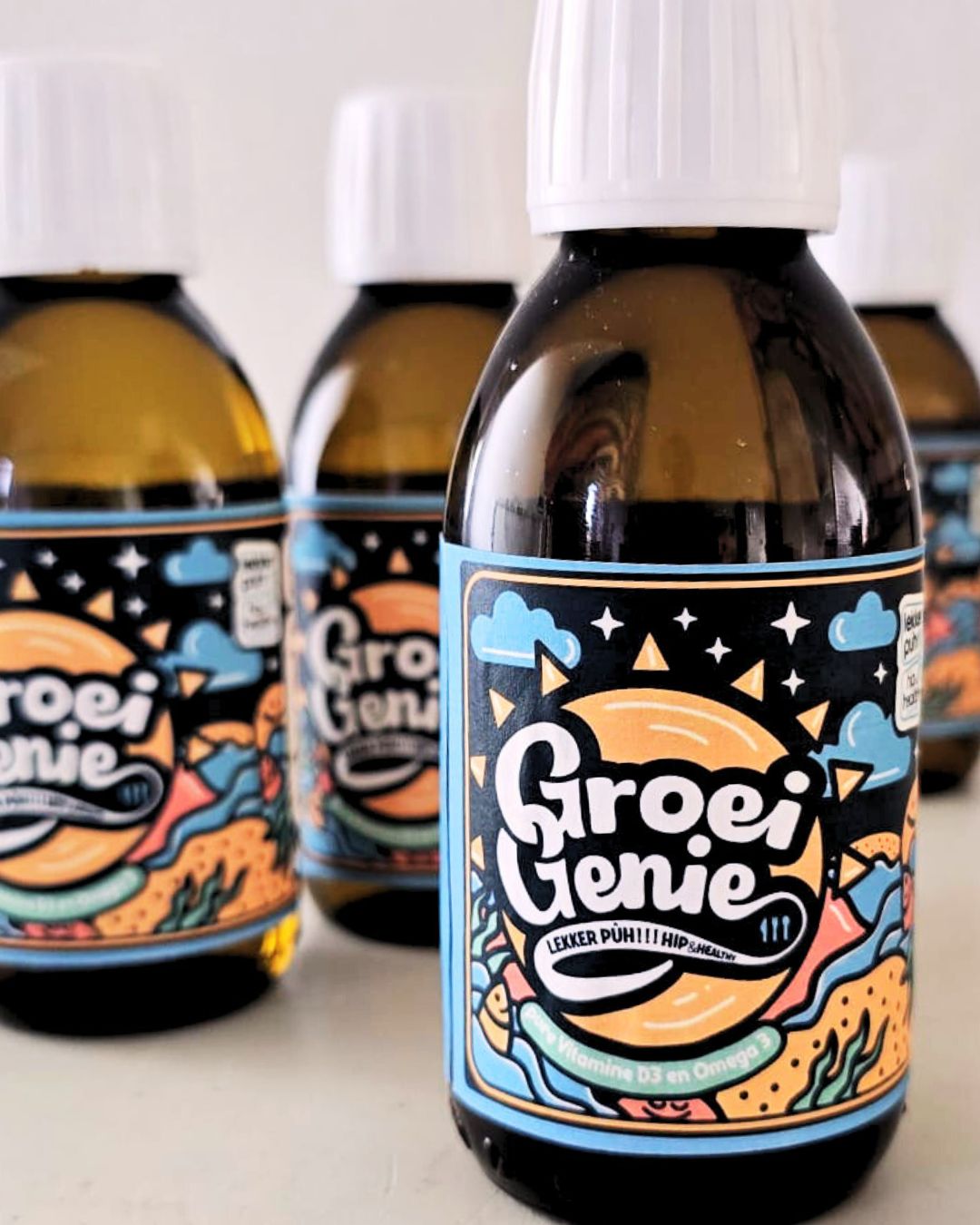 GroeiGenie Omega-3 + Vitamine D3 – 150 ml - Afbeelding 3