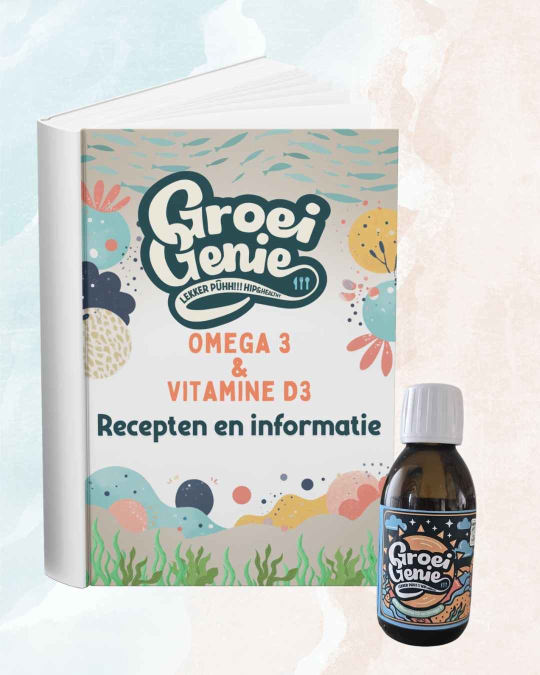 GroeiGenie Omega-3 + Vitamine D3 – 150 ml - Afbeelding 2